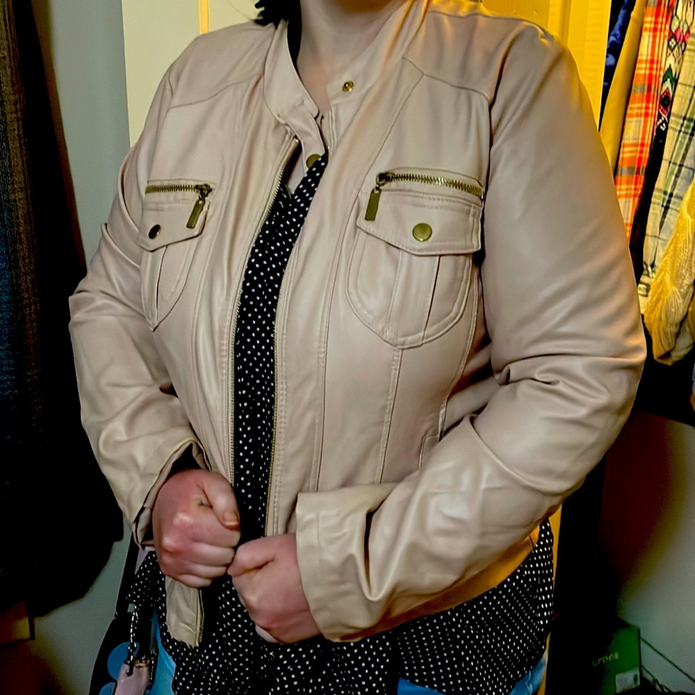 New Look vegan jacket XL.